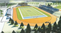 Artist's rendering of the new Okie Blanchard Complex completed in 2014. http://avipc.com/index.php/portfolio/relocation-okie-blanchard-sport